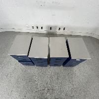 Lot Of 3 Drawer Rolling Cabinets - Quantity 4 image 2